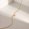 Wholesale Necklace Stainless Steel 925 Silver Geometric Pendant Electroplated For Women