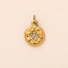 Wholesale Necklace Stainless Steel Starfish Turtle Zircon Drop Shape Star Shape Furnace Vacuum Plating 18K Gold Color Unisex