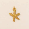 Wholesale Necklace Stainless Steel Starfish Turtle Zircon Drop Shape Star Shape Furnace Vacuum Plating 18K Gold Color Unisex