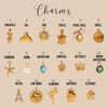 Wholesale Necklace Stainless Steel Starfish Turtle Zircon Drop Shape Star Shape Furnace Vacuum Plating 18K Gold Color Unisex