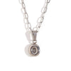 Wholesale Necklace Stainless Steel Titanium Steel Geometric Letter Electroplated