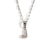 Wholesale Necklace Stainless Steel Titanium Steel Geometric Letter Electroplated