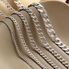 Wholesale Necklace Stainless Steel Titanium Steel Geometric Nk Chain Electroplating Punk Simple Unisex