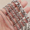 Wholesale Necklace Stainless Steel Titanium Steel Geometric Nk Chain Electroplating Punk Simple Unisex