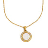 Wholesale Necklace Stainless Steel Titanium Steel Geometric Pattern 18K Gold Plated