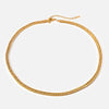 Wholesale Necklace Stainless Steel Titanium Steel Geometric Twist Chain Electroplated