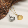Wholesale Necklace Stainless Steel Titanium Steel Versatile Ocean Series Shell Pendant Electroplating Women's