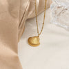 Wholesale Necklace Stainless Steel Titanium Steel Versatile Ocean Series Shell Pendant Electroplating Women's