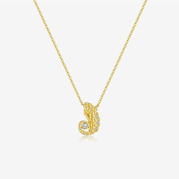 Wholesale Necklace 925 Sterling Silver Chameleon Electroplated Geometric For Women