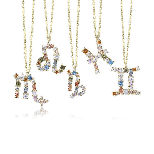 Wholesale Necklace 925 Sterling Silver Constellation Niche Design Electroplated