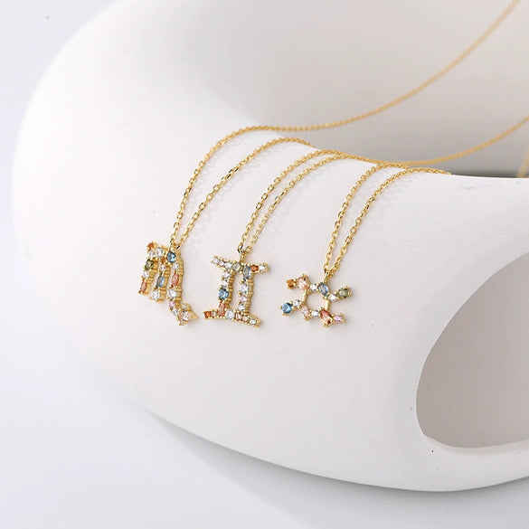 Wholesale Necklace 925 Sterling Silver Constellation Niche Design Electroplated