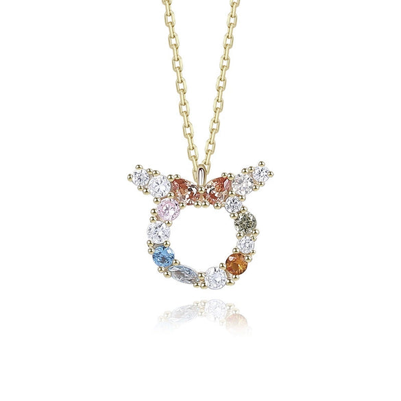 Wholesale Necklace 925 Sterling Silver Constellation Niche Design Electroplated
