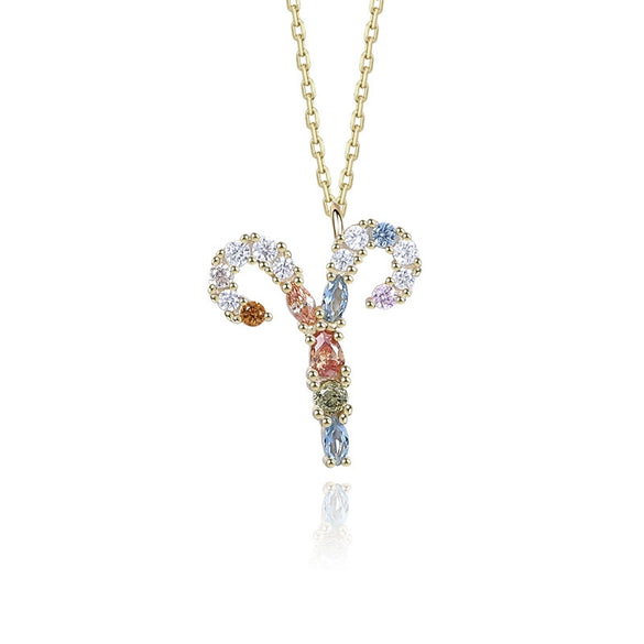 Wholesale Necklace 925 Sterling Silver Constellation Niche Design Electroplated