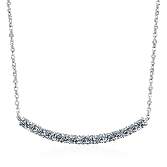 Wholesale Necklace 925 Sterling Silver Doll Pattern Smiley Face Pendant Cross Flower Chain Electroplated For Female