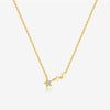 Wholesale Necklace 925 Sterling Silver Fivepointed Star Electroplated Fashion Geometric Style For Women