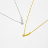 Wholesale Necklace 925 Sterling Silver Fivepointed Star Electroplated Fashion Geometric Style For Women