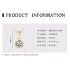 Wholesale Necklace 925 Sterling Silver Geometric Pendant Set With Diamonds Minimalist Style For Women