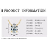 Wholesale Necklace 925 Sterling Silver Geometric Pendant Set With Diamonds Minimalist Style For Women