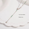 Wholesale Necklace 925 Sterling Silver Geometric Round Bead Ball Chain For Women