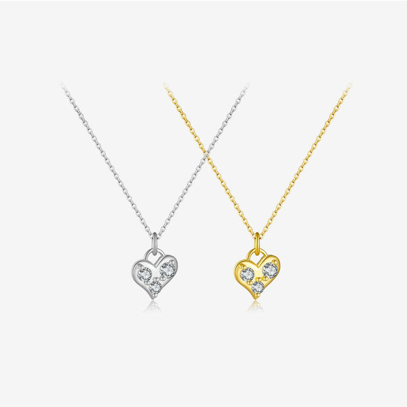 Wholesale Necklace 925 Sterling Silver Geometric Style Microinlaid With Diamonds Cross Chain Unisex