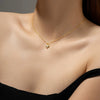 Wholesale Necklace 925 Sterling Silver Geometric Style Microinlaid With Diamonds Cross Chain Unisex