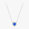Wholesale Necklace 925 Sterling Silver Heart Shape Niche Design Opal