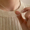 Wholesale Necklace 925 Sterling Silver Infinite Zircon Geometric Electroplated