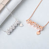 Wholesale Necklace 925 Sterling Silver Letter Pendant Electroplating For Female And Couple