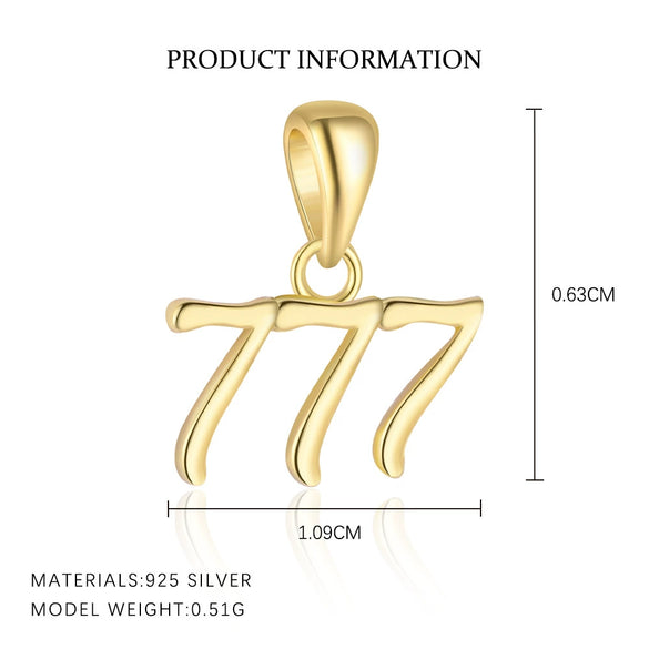 Wholesale Necklace 925 Sterling Silver Letters Numbers Text Electroplated For Women