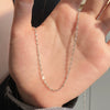 Wholesale Necklace 925 Sterling Silver Light Luxury Geometric Electroplated