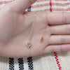 Wholesale Necklace 925 Sterling Silver Star Shape Electroplating
