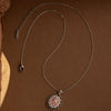 Wholesale Necklace Titanium Steel Copper Flower Heart Shape Electroplated Light Luxury Style For Women