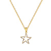 Wholesale Necklace Titanium Steel Copper Geometric Fivepointed Star Simple Light Luxury Elegant Gorgeous Cartoon Minimalist Unisex