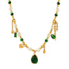 Wholesale Necklace Titanium Steel Geometric Electroplating Freshwater Pearl Baroque Style For Women