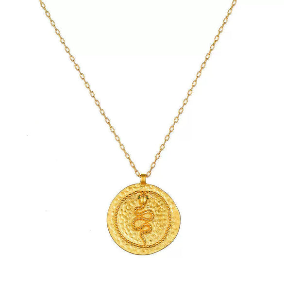 Wholesale Necklace Titanium Steel Geometric Style Electroplating For Women