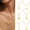 Wholesale Necklace Titanium Steel Geometric Style Electroplating For Women