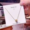 Wholesale Necklace Titanium Steel Geometric Style Gold Plated For Women