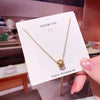 Wholesale Necklace Titanium Steel Geometric Style Gold Plated For Women