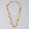 Wholesale Necklace Titanium Steel Heart Gold Inlaid Hiphop Ins Style Water Wave Chain For Women