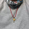 Wholesale Necklace Titanium Steel Heart Shape Pendant Electroplating