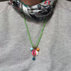Wholesale Necklace Titanium Steel Heart Shape Pendant Electroplating