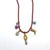 Wholesale Necklace Titanium Steel Heart Shape Pendant Electroplating