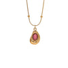 Wholesale Necklace Titanium Steel 18K Gold Electroplated Geometric Pendant For Women