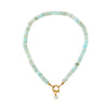 Wholesale Necklace Titanium Steel Natural Crystal Geometric Handmade Female Clavicle Chain