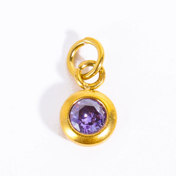 Wholesale Necklace Titanium Steel Retro Style Flower Pendant Double Layer