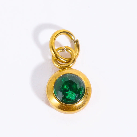 Wholesale Necklace Titanium Steel Retro Style Flower Pendant Double Layer