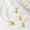 Wholesale Necklace Titanium Steel Turtle Dolphin Shell Starfish Casual Style Pendant