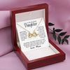 Wholesale Necklace Women's S925 Sterling Silver Infinite Heart Bow Geometric Ochain Electroplated