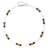 Wholesale Necklace Wood Chip Coconut Shell Splicing Handmade Geometric Style Unisex Stainless Steel O Chain