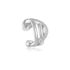 Wholesale Niche Ear Less S925 Sterling Silver Ear Clip Earrings With U Shape Styling And Electroplating For Women